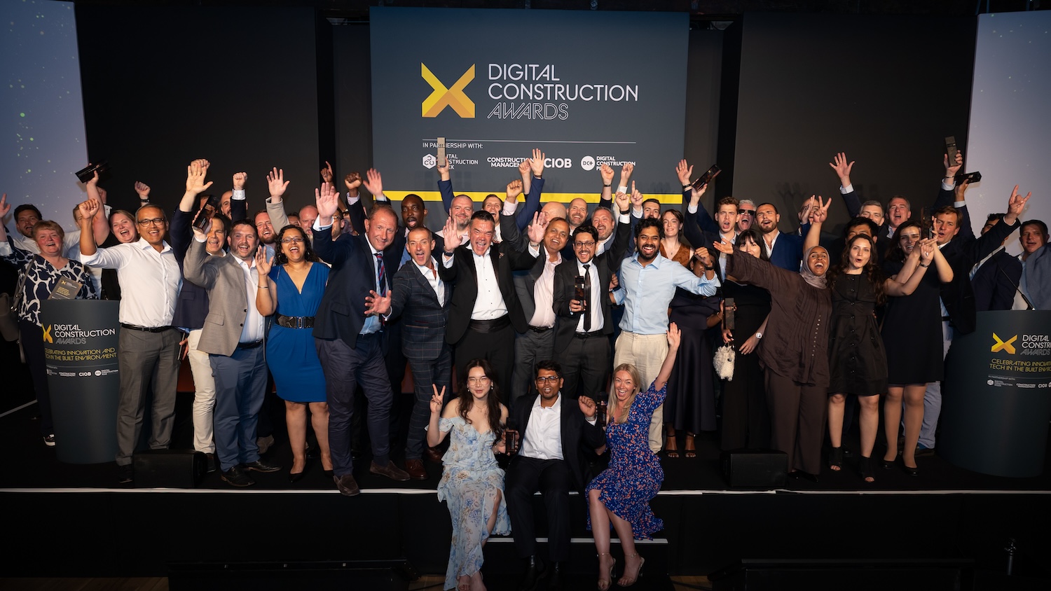 Digital Construction Awards 2025 - all the winners on stage