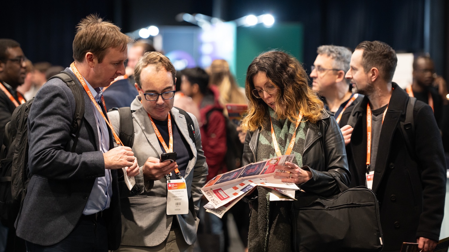 Attendees at Digital Construction North in 2024