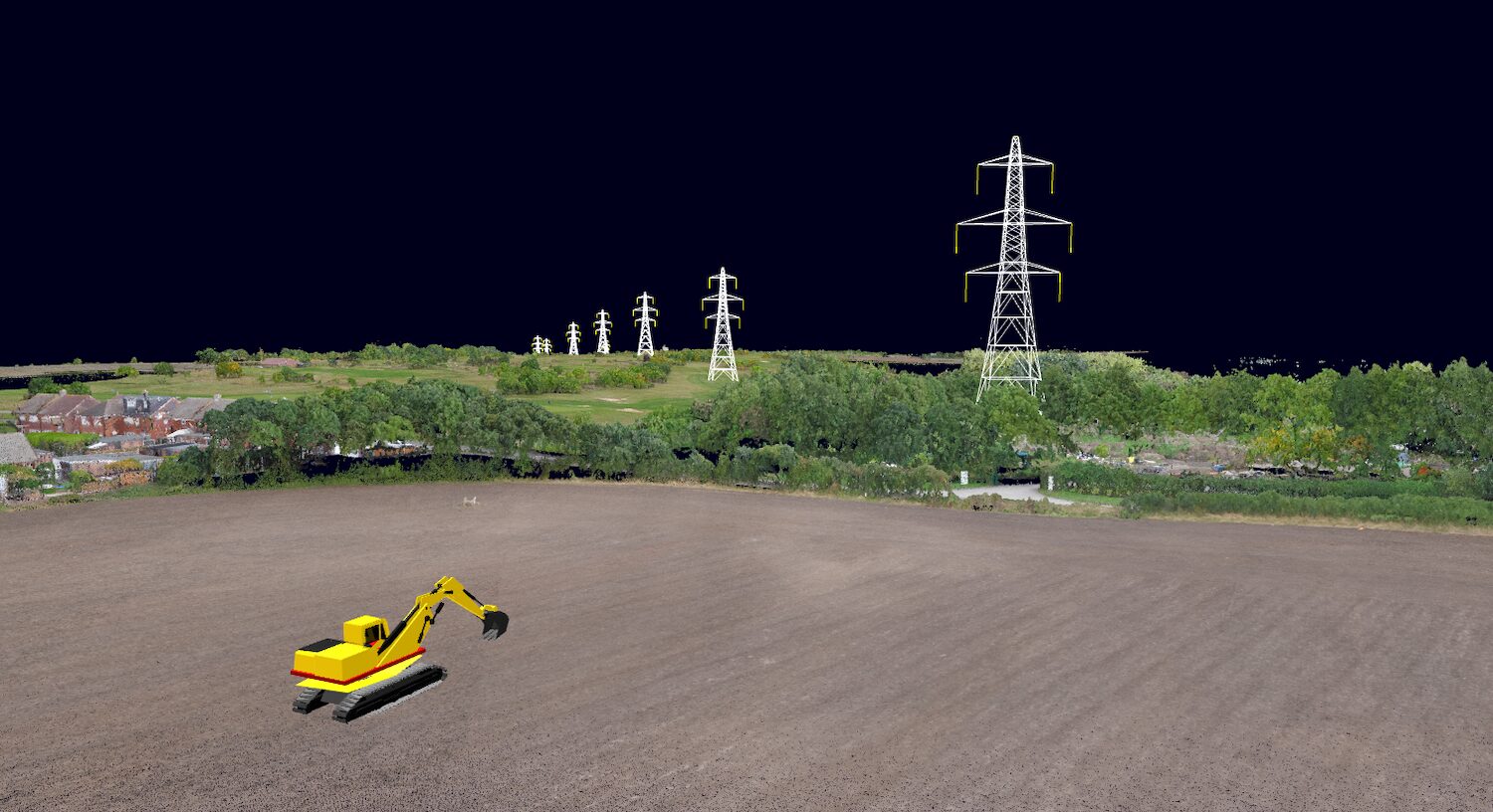 A screenshot of the rapid prototyping tool from Sensat in action