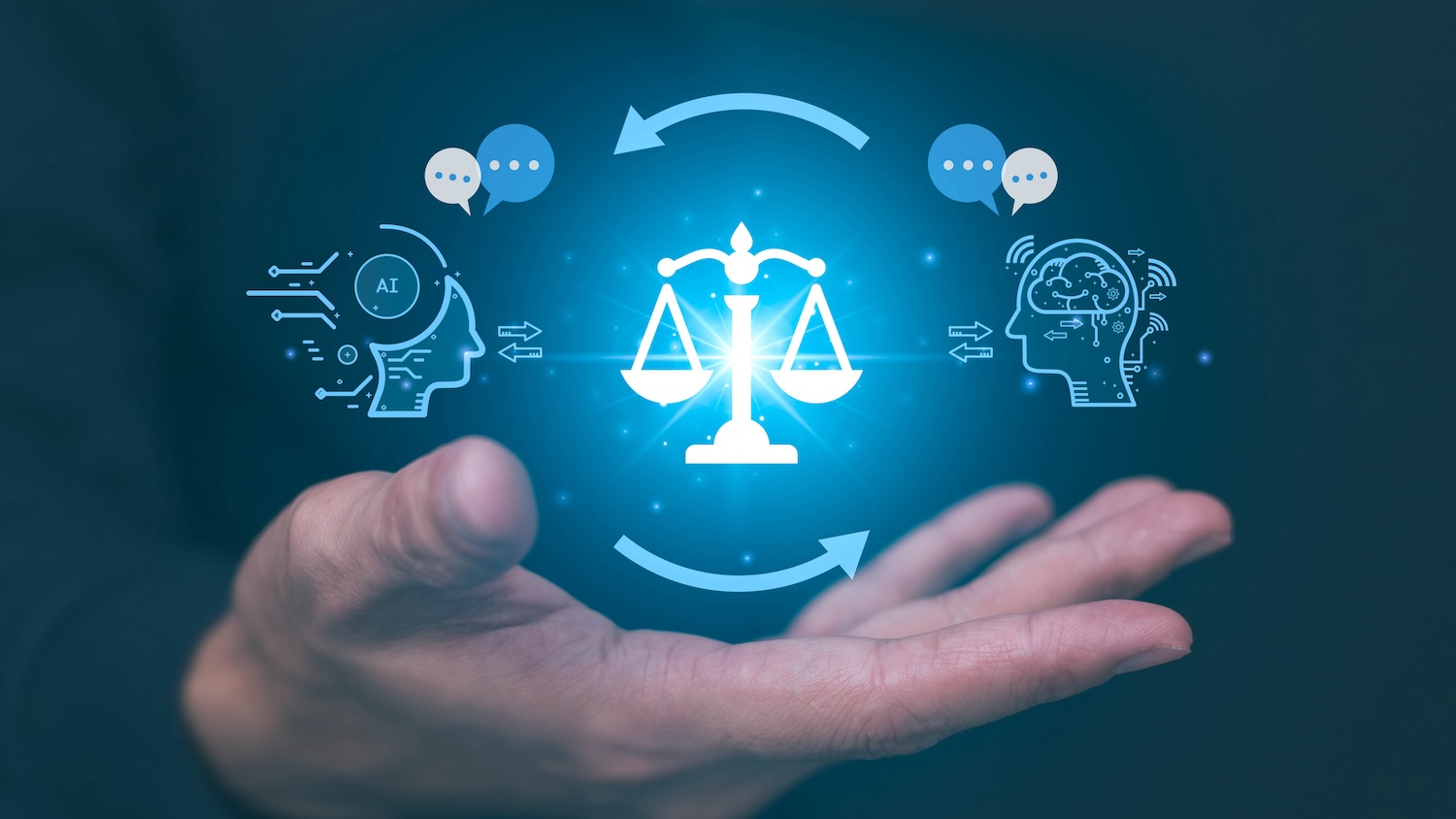 Abstract image for ethical use of AI for RICS AI standard story