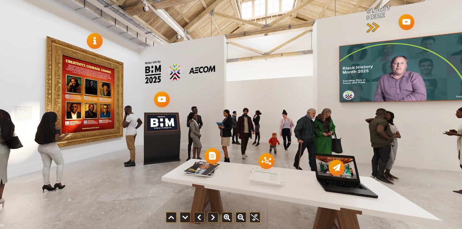 Aecom's Black History Month virtual exhibition