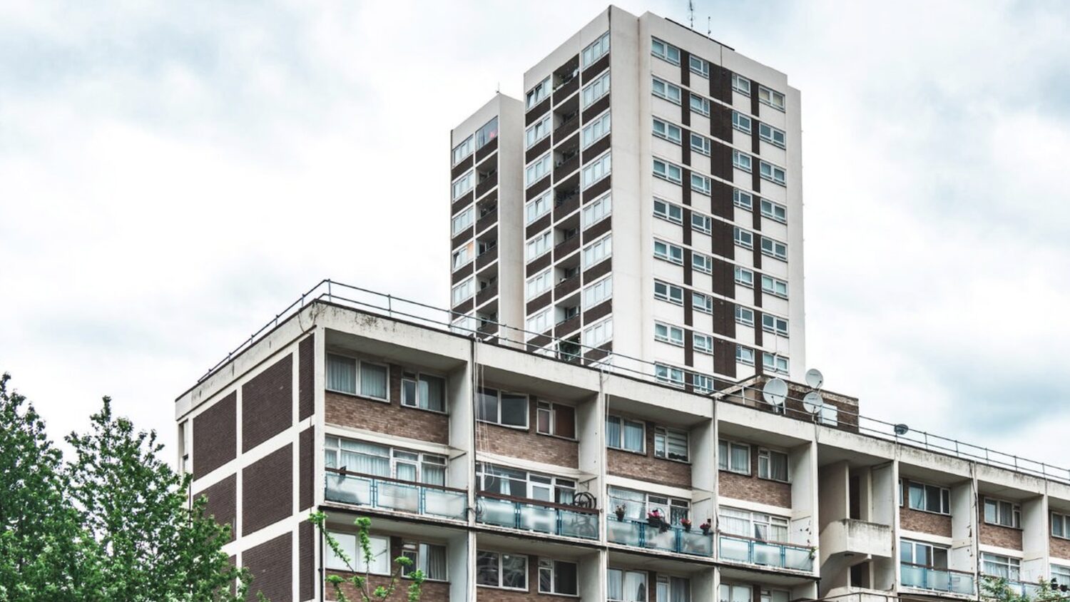 Image of a housing estate owned by Bromford Flagship